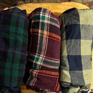 Old Navy Set of 3 Men’s Plaid Flannel PJ pants XXXL